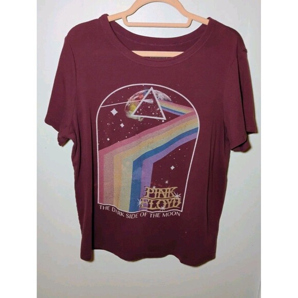 Pink Floyd the Dark Side of the Moon Graphic T-Shirt Retro Modern Vintage Size L - Picture 1 of 4